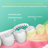 Sonic Electric Toothbrush for Adults Children Ultrasonic Automatic vibrator Whitening IPX7 Waterproof 3 Brush Head battery type