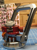 Miniature Metal U-Handle Bench Vise with Base - DIY Model Making Tool Kit