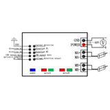 New 100A Dual Super Power H-bridge Optocoupler Isolated Version Ultra-Wide Voltage Motor Driver Motor Drive Module