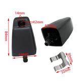 Exclusive Car Front Headlight Headlamp Washer Nozzle Water Sprayer Jet Actuator With Clips For TOYOTA LAND CRUISER 100 LC100