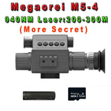 Megaorei M5 1080P Powerful Tactical Monocular Telescope Camera 850/940nm Infrared Night Vision Scope Sight for Hunting