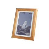 Aismartlink 7.3-inch E-ink Screen ACeP7 Color Digital Photo Album Long Standby Onboard RTC Solid Wood Photo Frame