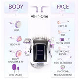 Newest Technology 10 in 1 Ultrasonic 30K Cavitation ef Slimming Vacuum ef Hot & Cold Hammer Slimming baeuty Machine
