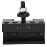 250-001/250-002 Quick Changing Tool Post High Carbon Steel Durable CNC Turning Lathe Tool Holder Boring Milling Cutter Bracket