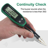 Smart SMD Tester LCD Display Auto Range Capacitance Resistance Continuity Diode Check Data Hold Rotable Tweezer Pin Multimeter