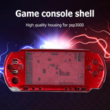 Game Console Shell Cover with Button Kit Game Console Protective Cover Replacement for PSP3000 Game Console Accessories