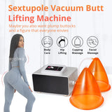 buttocks vacuum machine Upgraded Better thermal conductivity and durability stainless steel vacuum therapy machine