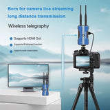 500m Wireless Transmission System HDMI Extender 1080p 5G Audio Video Transmitter and Receiver for Camera Laptop PC To TV Monitor