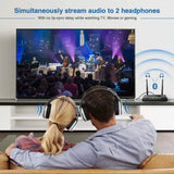 80 Aptx Low Latency HD Bluetooth 5.0 Audio Transmitter Receiver SPDIF 3.5mm 3.5 AUX RCA Wireless Adapter for Car TV PC