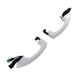 For VW Touareg 2019-2026 Left+ Right Exterior Door Handle 760837205 760837206 White