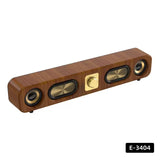 Portable Retro Wooden Long Strip Bookshelf  With 4 loudspeaker Wireless Sound Bar Speakers Stereo Surround Car Blutooth Audio