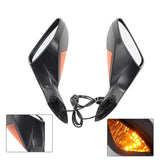 Motorcycle Side Mirror Rear View Turn Signal Mirror For MV Agusta F4/F4 RC/F4 RR F3 675/800