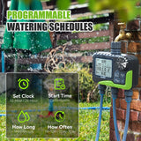 RAINPOINT Sprinkler Timer 3 Zone Programmable Water Timer for Garden Hose Faucet Timer for Automatic/Manual/Rain Delay Watering