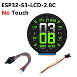 Waveshare ESP32-S3 2.8inch Round IPS LCD Display 480x480 Touch Option QMI8658 Sensor / MIC / SD / MP3 Audio /HMI For Arduino