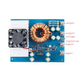 1000W 50A Step Down Power Module DC 25V-90V to DC 2.5V-50V Buck Adjustable Converter Wide Voltage Stabilizer Power Supply Board