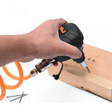 5.5-7 bar Mini Air Pneumatic Nailer Steel Palm Hammer Decorating Tools