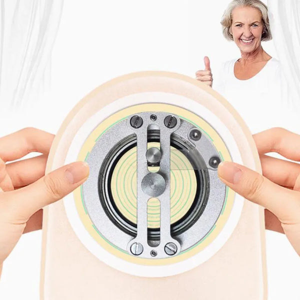 Stoma Inversion Tool Adjustable cutting tool (19-38 mm) for ostomy bags - stoma base hole ...