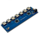 VL817 USB3.0 3.1 HUB High-speed Hub Module 1 to 7 Port Hub Type-C Interface HUB with Current Backflow Prevention Function