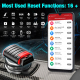 With Cable OBD2 Scanner Diagnostic Tool 15 Resets Full Software New Version