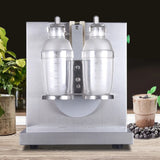 Commercial Stainless Steel Bubble Tea Shaker Double Cups Shaker Machine Milk Tea Shaking Machine Bubble Shaker Machine