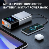 Car Mounted Inflation Pump Car Emergency Start Power Supply Multifunctional Inflation Pump