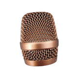 Microphone Grill Head Microphone Head Replace Microphone Grille Ball Cover Microphone Ball Head Mesh Mic Grille Windscreen Parts