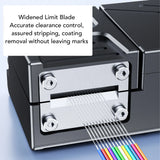 for Bundle Bare Ribbon Non Visible Optical Fibers Fiber Optic Thermal Stripper Rechargeable Auto Heating Stripping Tool