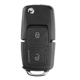 10X For Xhorse XKB508EN Wire Universal Remote Key 2 Button Fob For VW B5 Style For VVDI Key Tool