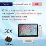 10 Inch HD Digital Skin Analyzer 2026 Professional Hair Scalp Camera Detector Hair Follicle Oil Moisture Test Device Skin Care