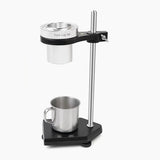 Ford Viscosity Cup Liquid Viscometer Desktop Paint Viscosity Tester with Adjustable Stand ASTM D1200 D333 D365