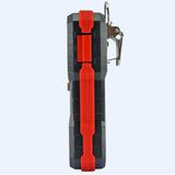 WT8812 Compoud Gas Monitor LCD Digital Recharge Combustible O2 H2S CO EX Gas Leak Monitor Sensor Sound-light Vibration Alarm