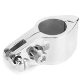 2Pcs 22/25mm Boat Bimini Top Jaw Slide Clamp With Bolt Steel Marine Hardware Tube Clamp for Commercial Yachts Boat Canopy