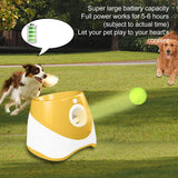 Ball Thrower Throwing Game for Outdoor Indoor Dog Tennis Ball Launcher Dog Automatic Ball Launcher Interactive Pet