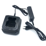 Desktop Rapid Battery Charger Base for Sepura STP8000 STP8038 SEP8040 STP8240 STP8100 STP8200 STP9000 SC20 Series Two Way Radio