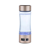 New Design 4000-5000ppb SPE PEM Portable Electrolytic Cup High-concentration Rich Hydrogen Water Bottle Small Molecule Water Cup