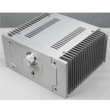 Precision Full Aluminum Amplifier Chassis Case with Dual-Side Heatsink 240x211x120mm
