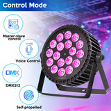 18 pcs 18W six-in-one bee eye dye lamp stage par lamp KTV live room atmosphere light show stage light
