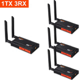 200m Wireless Wifi Adapter Video Transmitter Receiver HDMI Extender 1x4 1 To 2 3 4 for PS4 DVD Camera Computer PC To TV Monitor