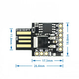 ATTINY85 Digispark kickstarter miniature for Arduino usb development
