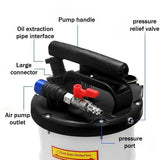 6.5L Manual Extraction of Brake Oil Transmission Oil and Manual Extraction Pump for Automobiles