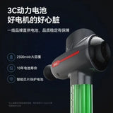 Portable Muscle Heated Variable Amplitude 6 Head Massage Gun Deep Tissue Body Brushless Motor Massage Gun