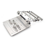 PCB Stencil Solder Paste Printer For SMT Assembly Solder Paste Printing Aluminum Alloy Manual Screen Printing Table Equipment
