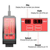 Ranlraka CTB007 CAN Tester Box 12V OBD2 Code Reader Automotive Diagnostic Tool USB LED Display 27/59in Cable All Car Breakout