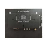 10inch 1024x768 IPS LCD Monitor With Black Metal Case VGA AV BNC Input Port