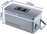 Insulin Cooler - USB Rechargeable Mini Medical Refrigerator with Smart Temperature Control for Travel & Home Use (Car/Office