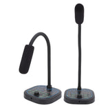 Sound Changer USB Type C Multifunction Handheld Microphone Voice Changer High Device Compatibility 16 Sound Effects for Laptop