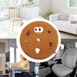 Seat Patio Cushion Skin-Friendly Round Chair Cushion With Memory Foam Furniture Accessories For Study Room Balcony Living Room