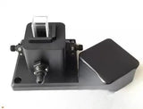 Detection of absorbance, fluorescence and transmittance  four-way light quartz cuvette bracket in scientific research laboratory