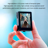 for iPhone Android Phones Rear Camera Selfie Vlog Live Wireless Bluetooth Monitor Portable Mini Smartphone Selfie Screen Display