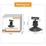 Magnetic Suction Cup Bracket Ball Head Quick Release Camera Mount 360 Rotatable Stable for DJI Osmo Nano/Action 6